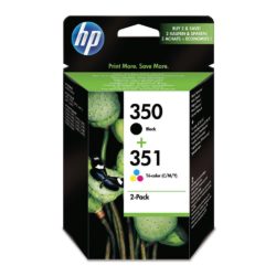 Hp Ink Cartridge 350+351 Black and Tri-Colour (package 2 each)